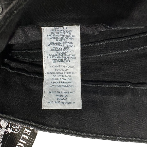 True Religion Buddha World Tour Geno Relaxed Slim Black Wash Jeans Sz 30x32 NWT - Picture 11 of 16